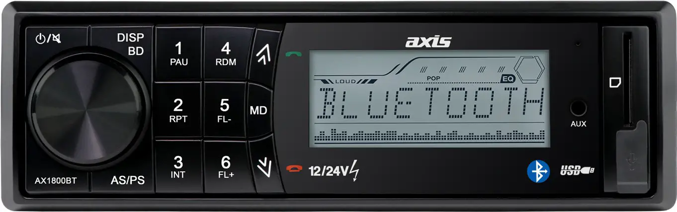 AXIS AX1800BT Series 2 12 24V BLUETOOTH