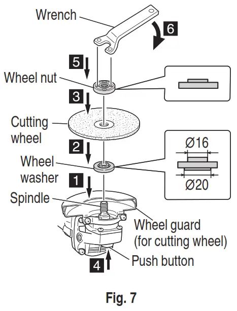 HiKOKI G 10VE Disc Grinder - fig7
