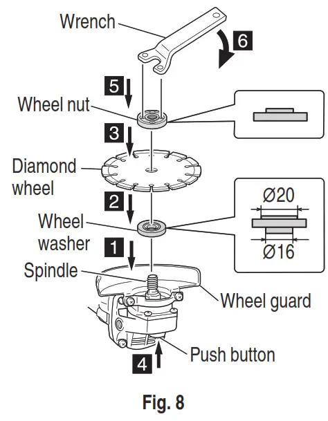 HiKOKI G 10VE Disc Grinder - fig8