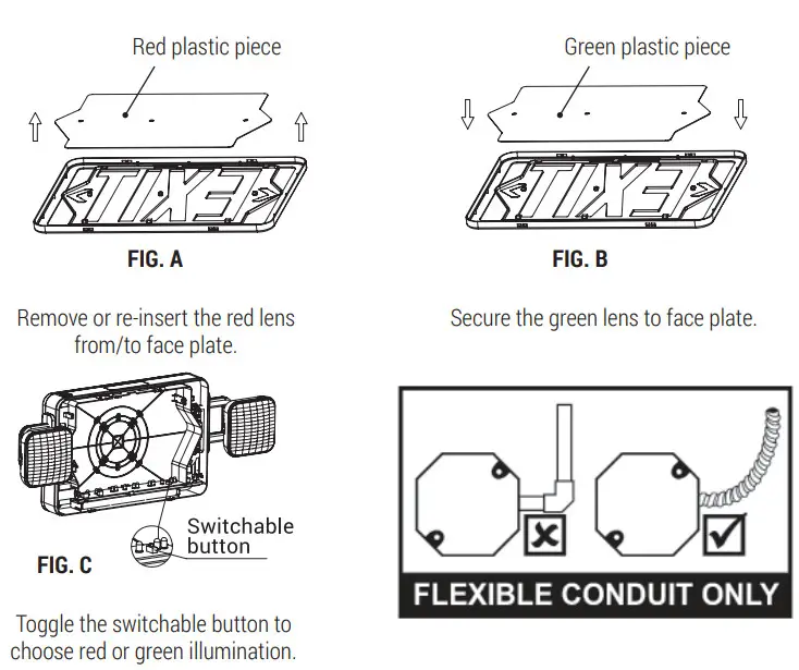 PORTOR LIGHTING PT EXL C S PT-EXL SERIES LED Downlight - INSTALLATION