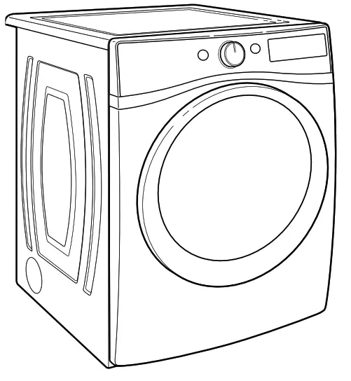 Whirlpool YWED97HEDW Electronic Dryer