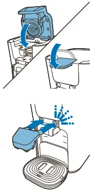 PHILIPS Senseo HD6574, HD6570 Latte Duo Plus - fig24