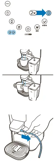 PHILIPS Senseo HD6574, HD6570 Latte Duo Plus - fig30