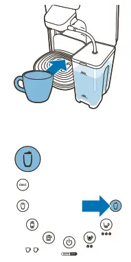 PHILIPS Senseo HD6574, HD6570 Latte Duo Plus - fig36