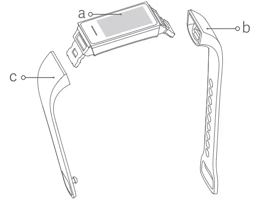 Xiaomi 26355 MGW4064GL Mi Smart Band 4C-1