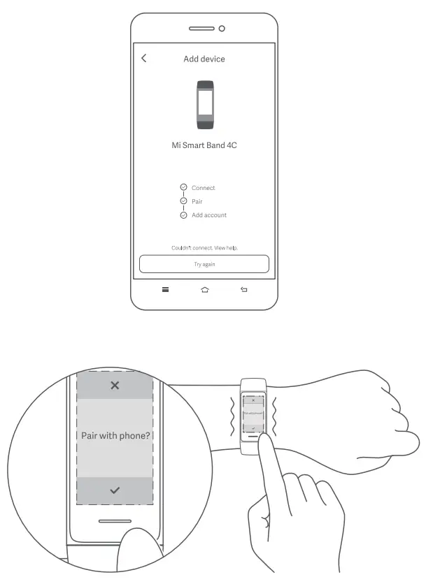 Xiaomi 26355 MGW4064GL Mi Smart Band 4C-7