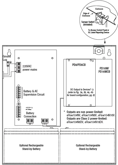 Altronix eFlow104NV Series Power Supply 07