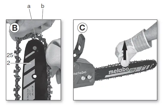 metabo-MS-36-18-LTX-BL-40 Cordless-Chain-Saw-15