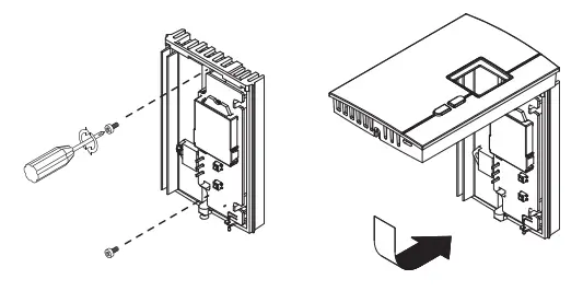 Installing the faceplate