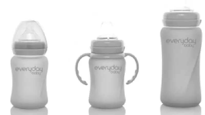 everyday baby Glass Baby Bottle Sippy Cup Straw -