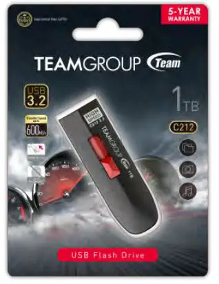 TEAMGROUP C212 Extreme Speed USB Drive - Main Feature