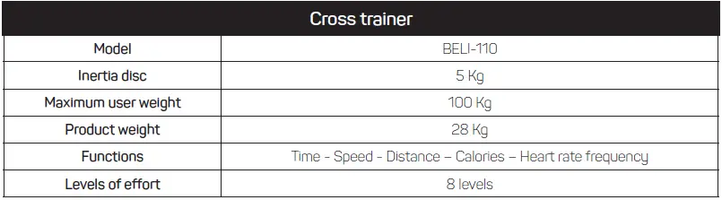 FITFIU-BELI-120-Elliptical-trainer-with-adjustable-saddle-fig-2