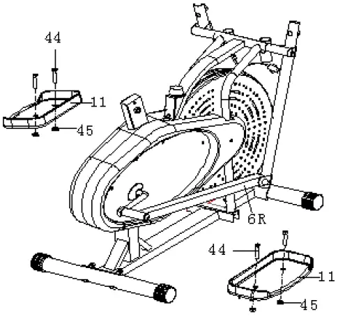 FITFIU-BELI-120-Elliptical-trainer-with-adjustable-saddle-fig-5