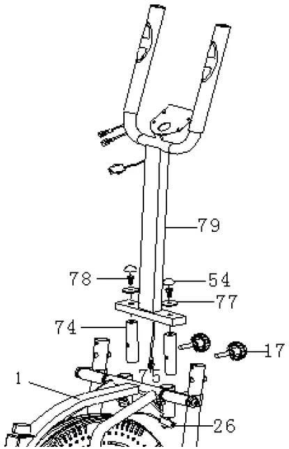 FITFIU-BELI-120-Elliptical-trainer-with-adjustable-saddle-fig-8