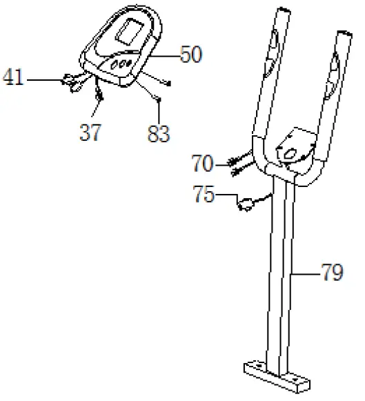 FITFIU-BELI-120-Elliptical-trainer-with-adjustable-saddle-fig-9