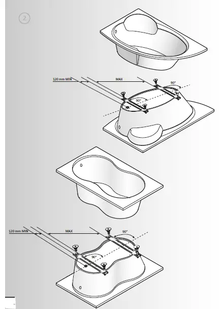 cersanit 160x70 Bathtub-4