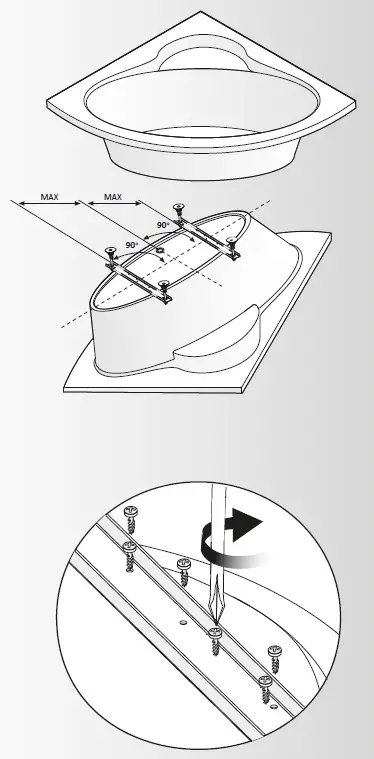 cersanit 160x70 Bathtub-5