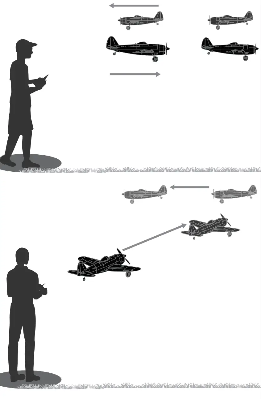 EACHINE Mini P-47 Razorback -set