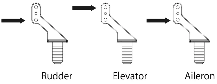 EACHINE Mini P-47 Razorback -setting