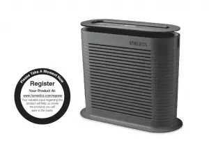 Homedics AF-75 Hypoallergenic HEPA Air Cleaner Manual