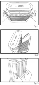 Homedics AF-75 Hypoallergenic HEPA Air Cleaner Manual