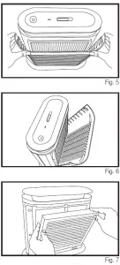 Homedics AF-75 Hypoallergenic HEPA Air Cleaner Manual