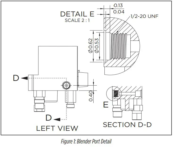 MaxBlend Low Flow High Flow For Precision Blender Instructions - Figure 1