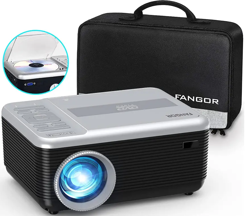 FANGOR-F-301-Portable-DVD-Projector