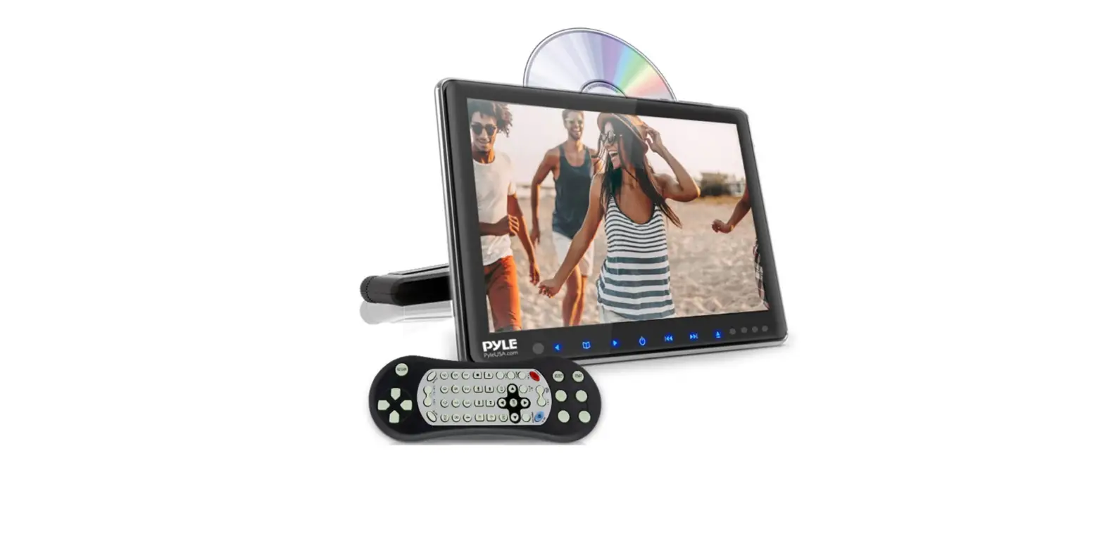 Pyle Plhrdvd103 Universal Car Headrest Mount Monitor User Manual