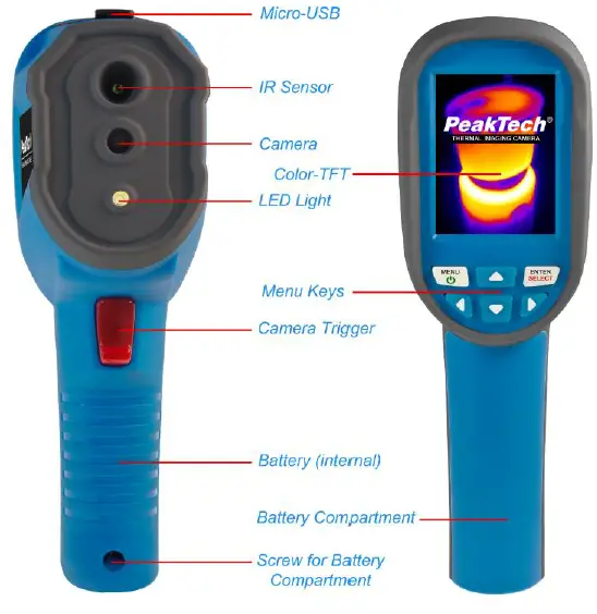 PeakTech-5610-A-Thermal-Imaging-Camera-FIG 1