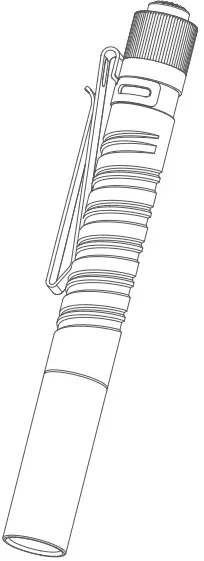 OLIGHT i3T Plus Titanium Damascus-FIG1