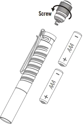 OLIGHT i3T Plus Titanium Damascus-FIG5