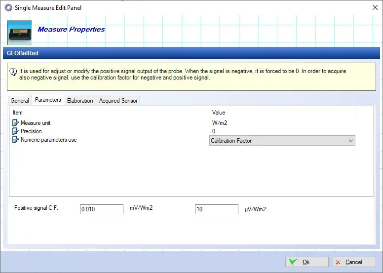 LSI DPA252 Pyranometer Secondary Standard - Calibration Factor