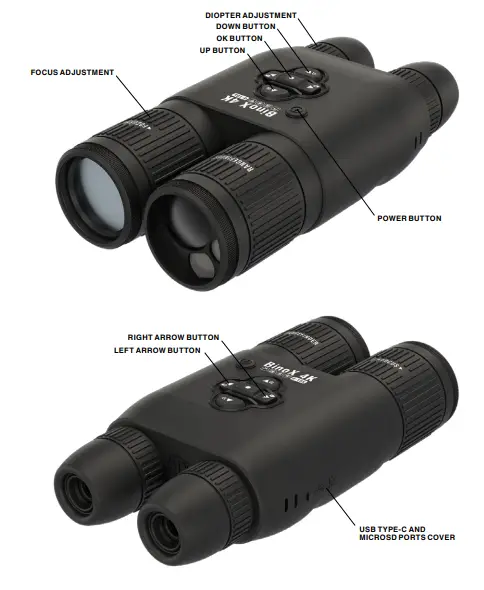 ATN Binox 4K Day And Night Smart Binoculars - 1
