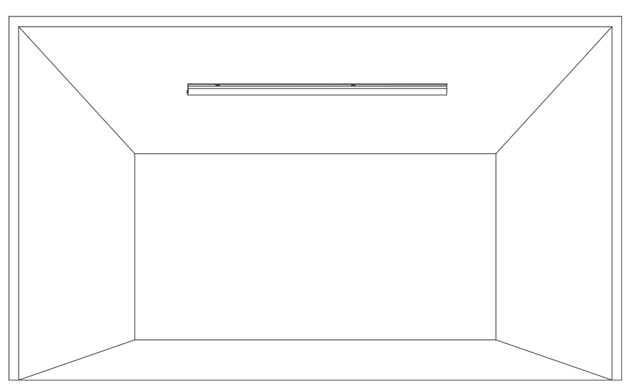 COLORS Linear Lighting NNR25 Horizontal Ceiling Mounted Accessories V1.1