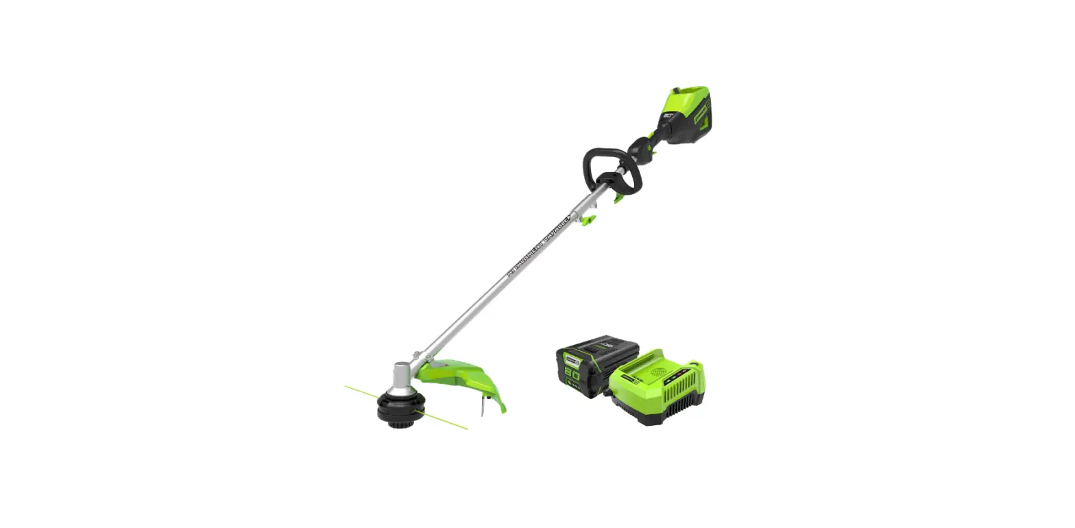 Greenworks Pro Gba80250 16-inch 80-volt Lithium-ion Cordless Attachment Capable String Trimmer Battery User Manual