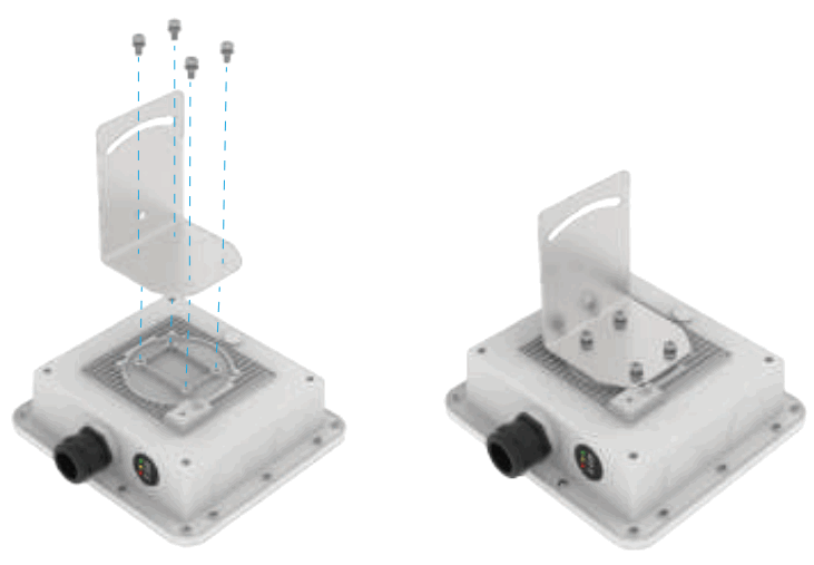 IO by HFCL ion4 Wi-Fi 5 2x2 Outdoor Access Point - 4