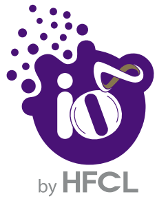 IO by HFCL logo