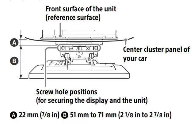 SONY AV RECEIVER Instruction Manual - Front surface of the unit
