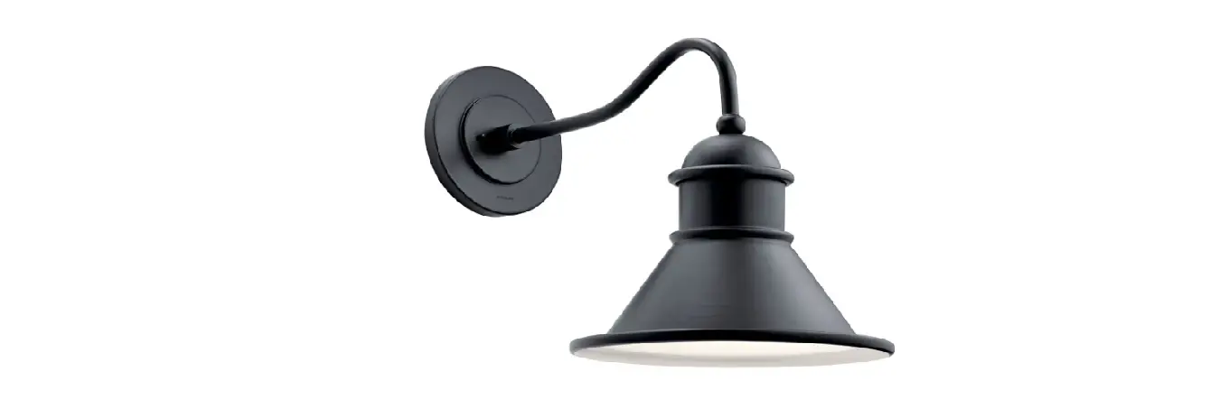 Kichler 49776bk Northland 1-light 16.75-inch Black Outdoor Wall Light Installation Guide