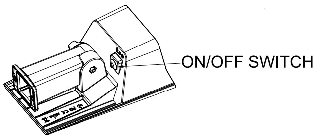 HOFTRONIC 4409074 Odessa Solar Garden Spotlight - Turn on the switch
