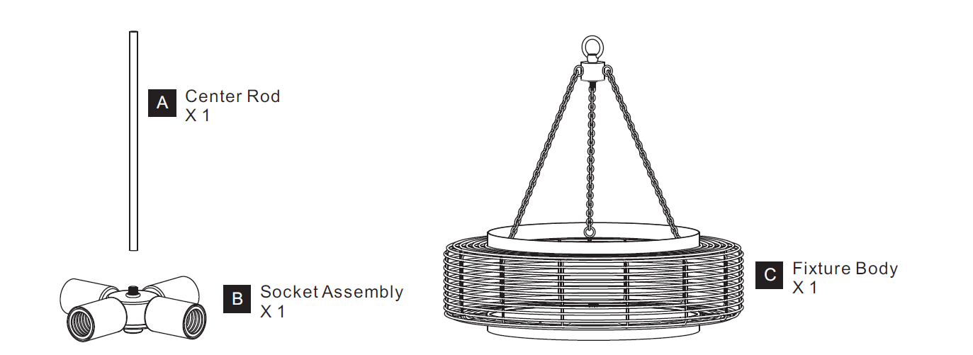 QUOIZEL-QP5573AWH-Waylon-4-Light-Antique-White-Pendant-Ceiling-Light-fig-2