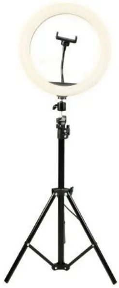 denver RLT 1001 10 Inch LED Ring Light with 160cm Tripod Stand
