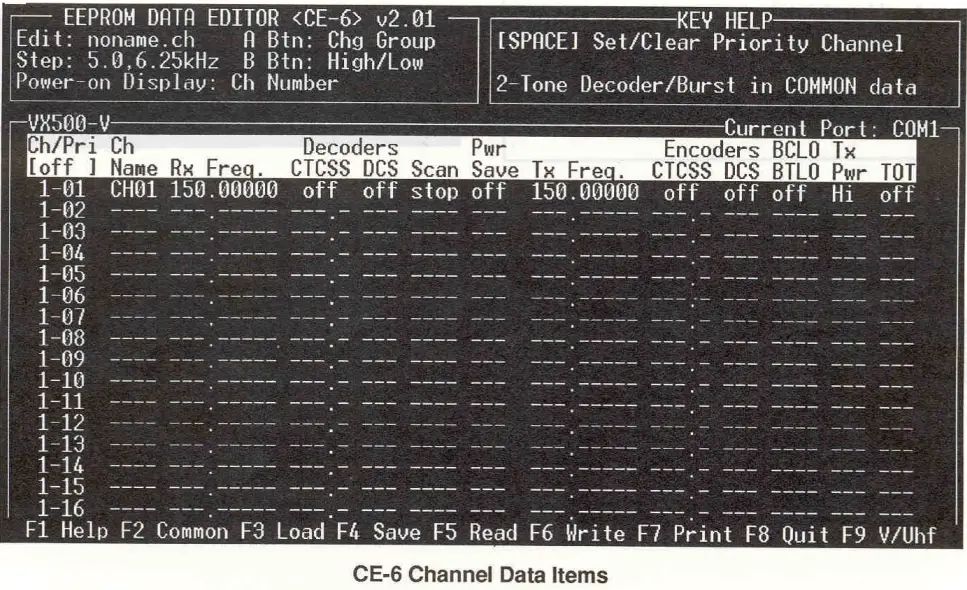 vertex VX-500 VHF Handheld Portable Land Mobile Transceiver fig 5