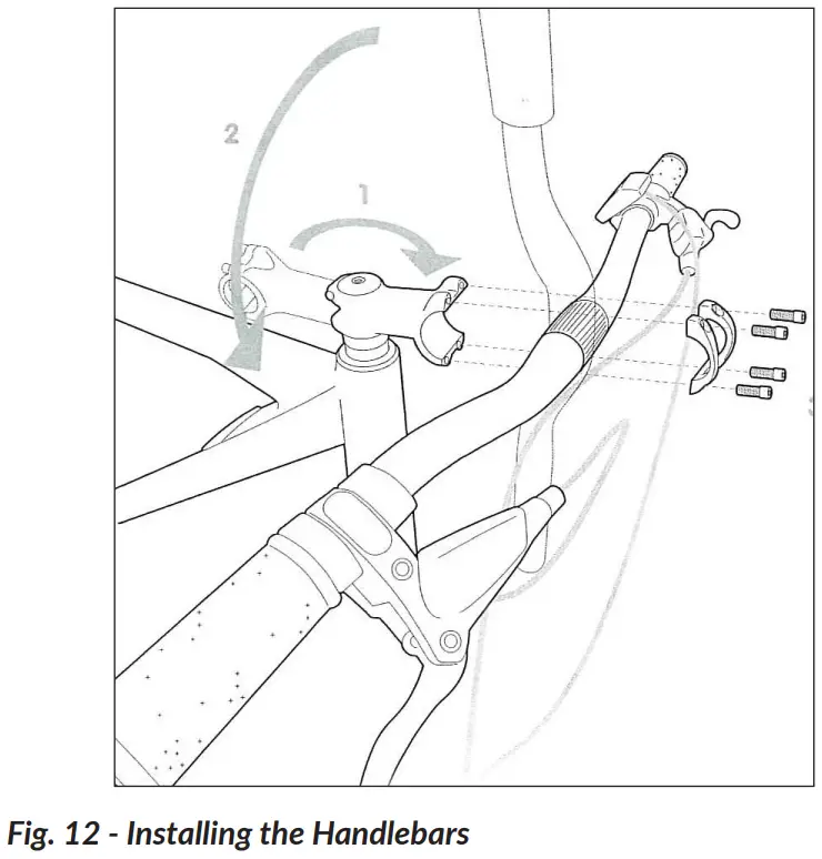 INSTALLING THE HANDLEBARS
