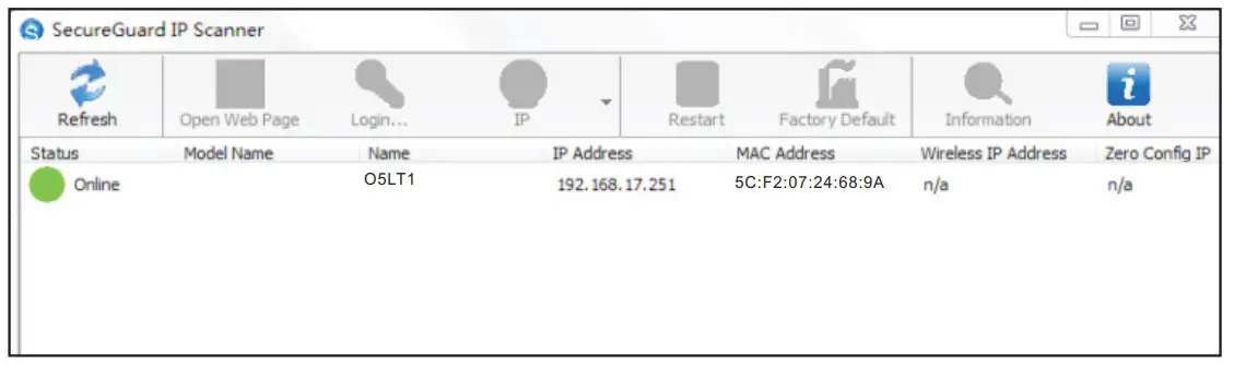 IP Scanner Installation