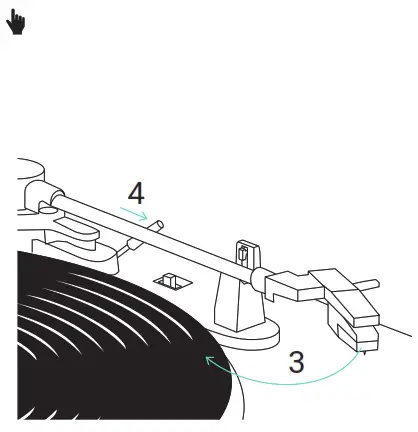 HX-TT700 Jam Sound Stream Turntable - 5