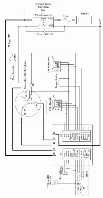 Wiring of BLDC Motor Controller