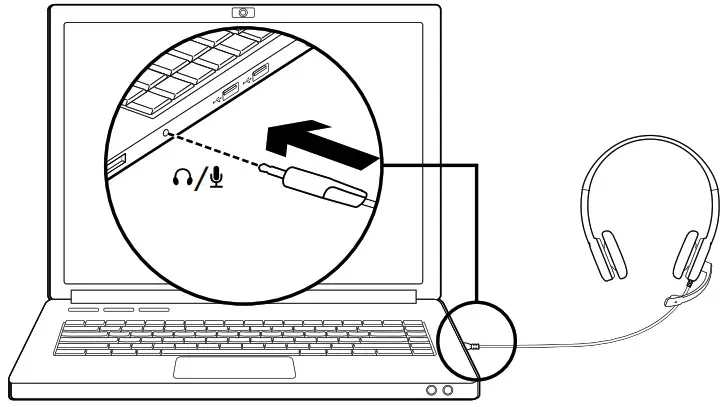 logitech H151 Stereo Headset - Setup