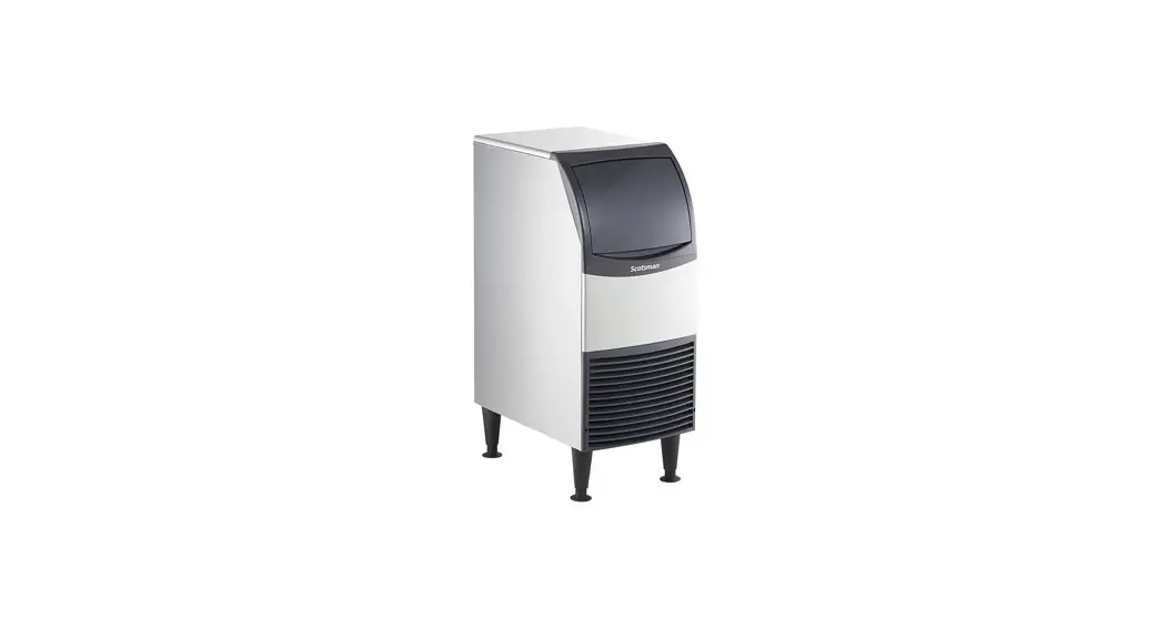 Scotsman Un0815 80lb Self Contained Undercounter Nugget Ice Machine With Storage Owner's Manual